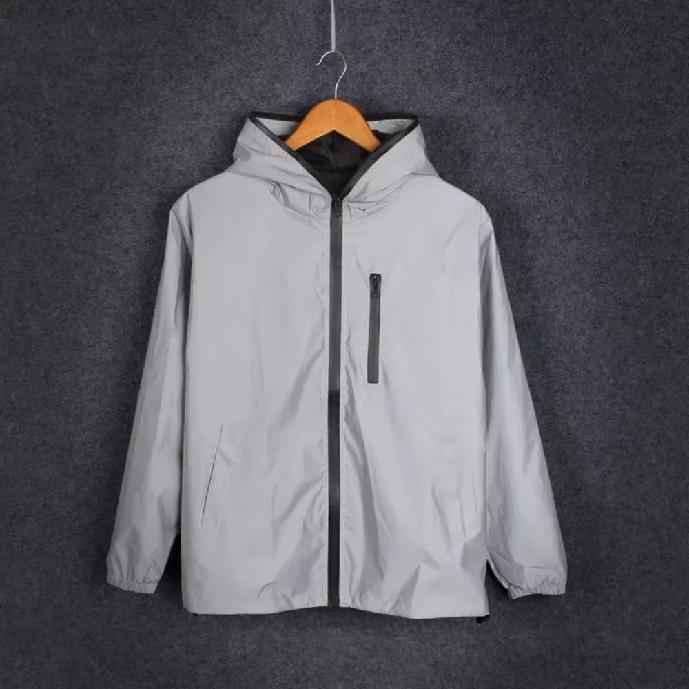 Fashion Street Night - Night Warning Reflective Jackets Spring/Autumn Windproof