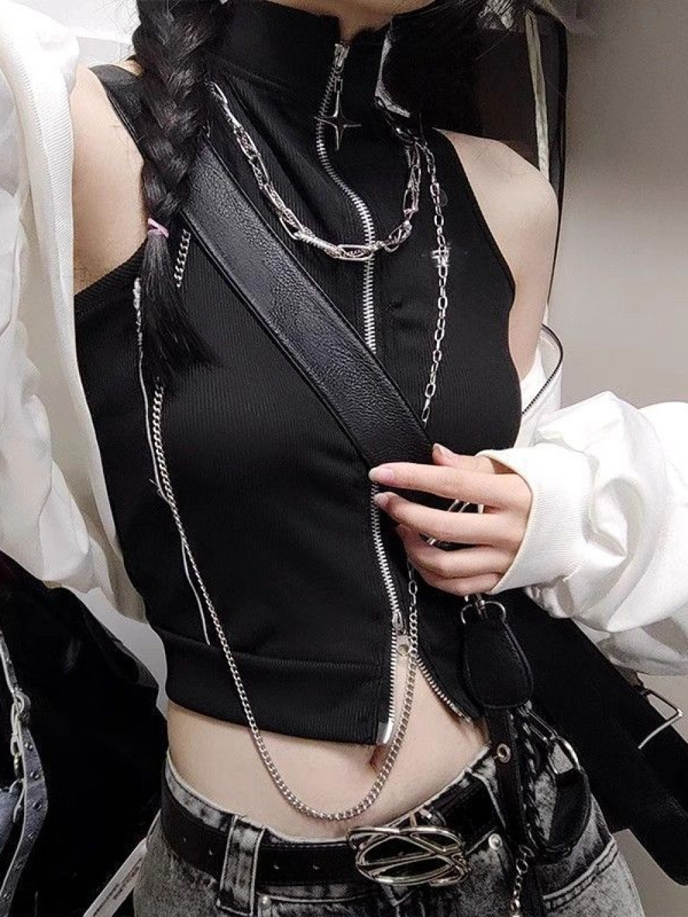 Street Fashion Goth - 2026 new summer hot girl short