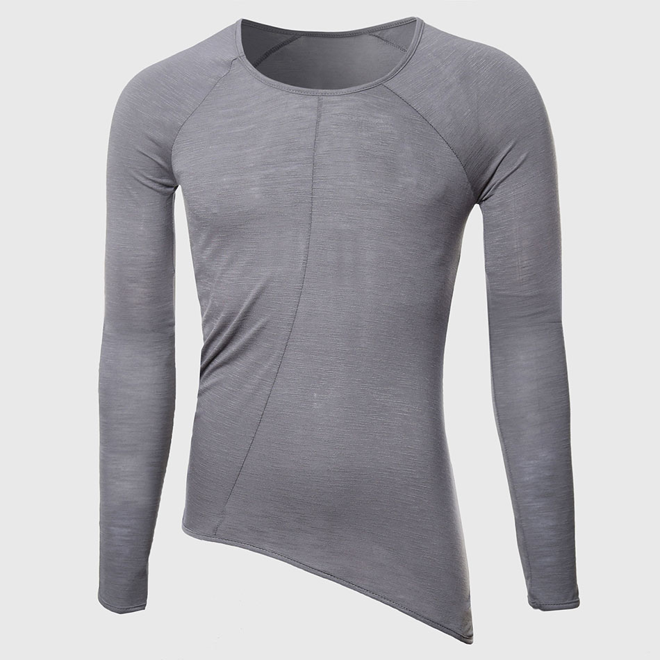 Longline Tee Oversized - Nam Thoáng Mát Len Dài Áo