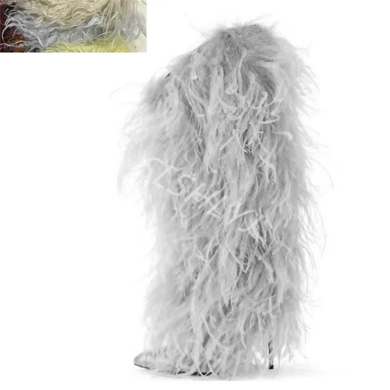 2026 Imitation Wool Knee High  - đánh giá và giá Street Fashion Magazines