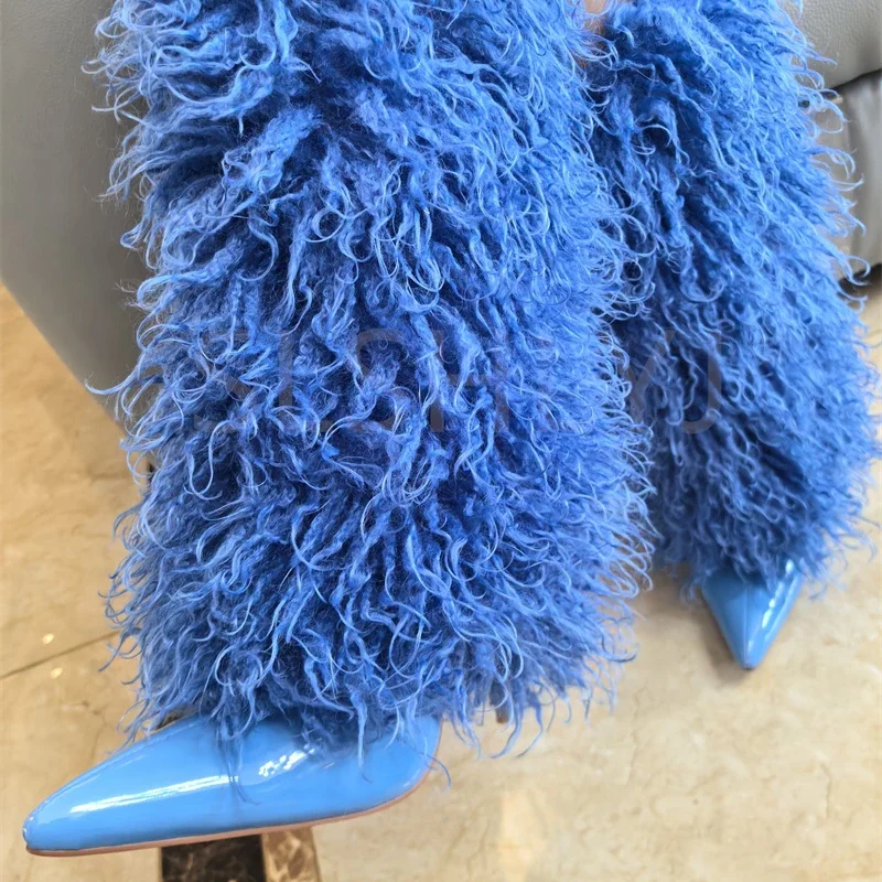 2026 Imitation Wool Knee High  - đánh giá và giá Street Fashion Magazines