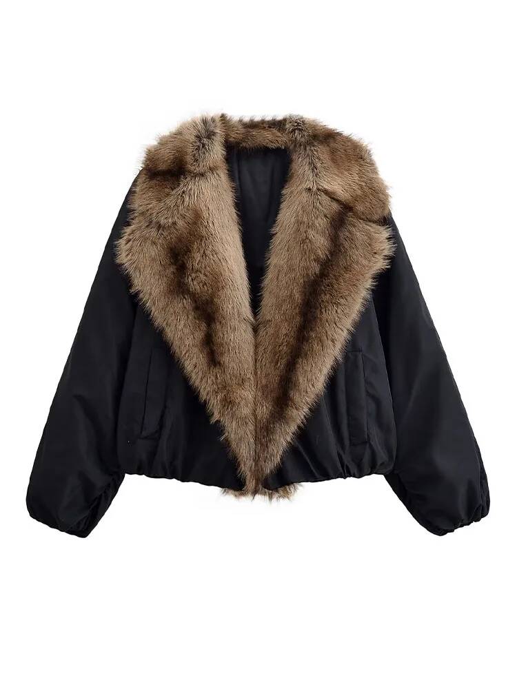 Women Fashion Faux Fur Collare - đánh giá và giá Street Fashion Taiwan