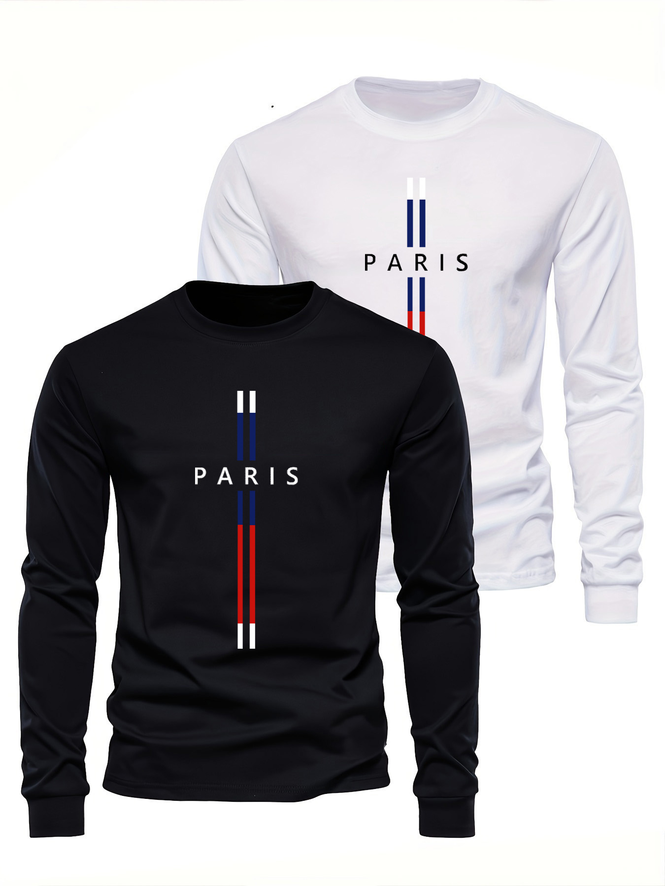 Paris Letter graphic print men - đánh giá và giá Street Fashion In Paris