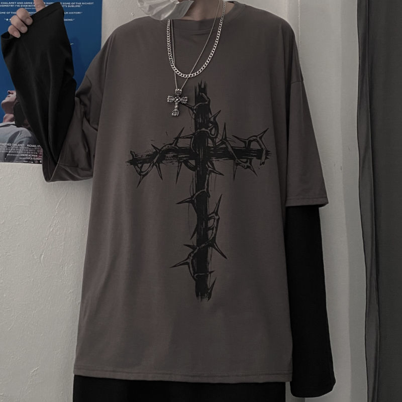 Grunge Quần Áo Nữ Dài Tay Emo  - đánh giá và giá Street Fashion Goth