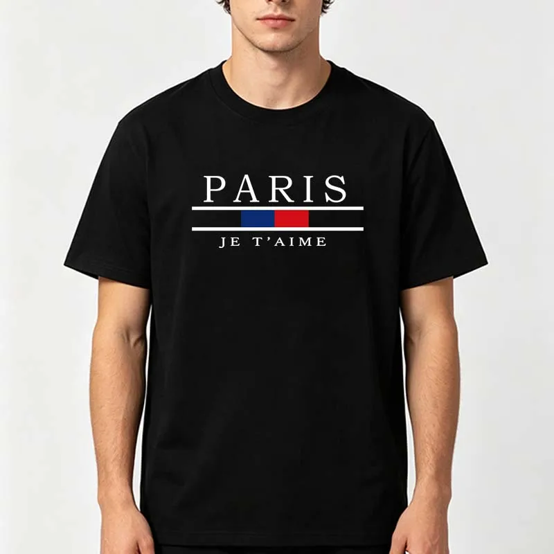 Paris Graphic Print T-shirts M - đánh giá và giá Street Fashion In Paris