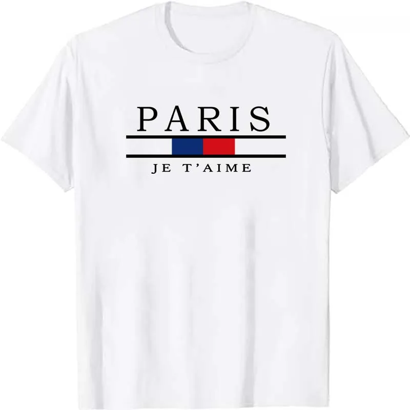 Paris Graphic Print T-shirts M - đánh giá và giá Street Fashion In Paris