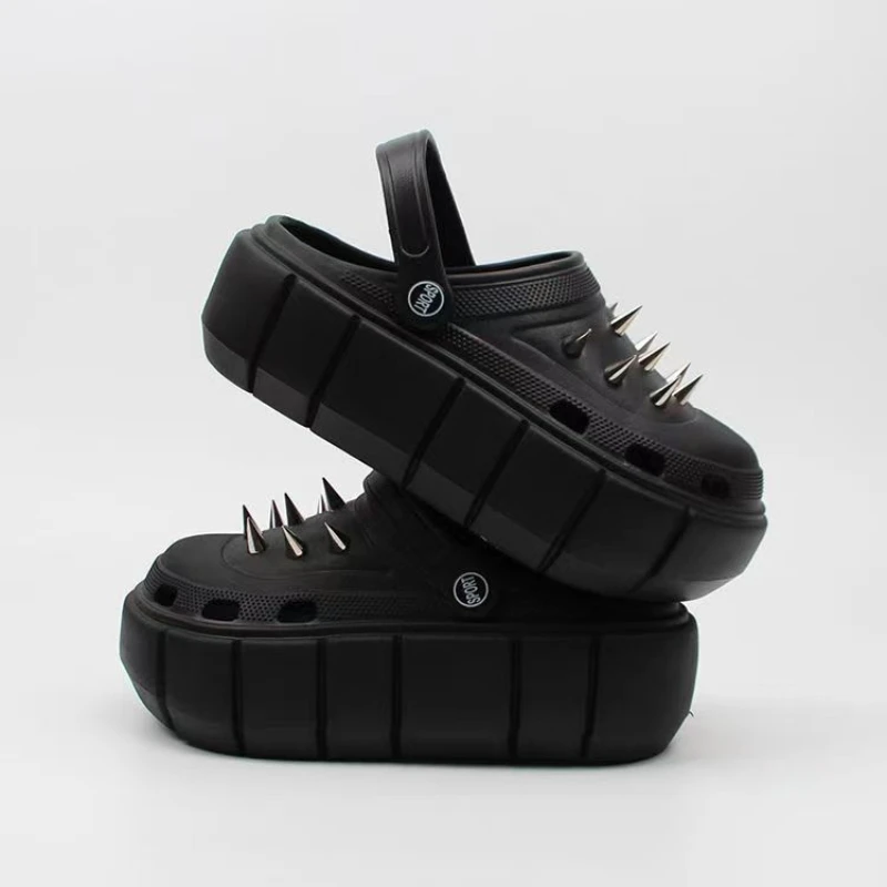Y2K style Rivet Hole Shoes Wom - đánh giá và giá Street Fashion Trends