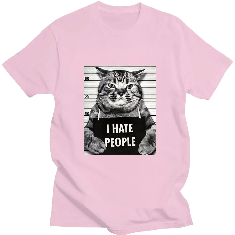 Asian sizeI Meow Print T-shirt - đánh giá và giá Street Fashion Asian Men