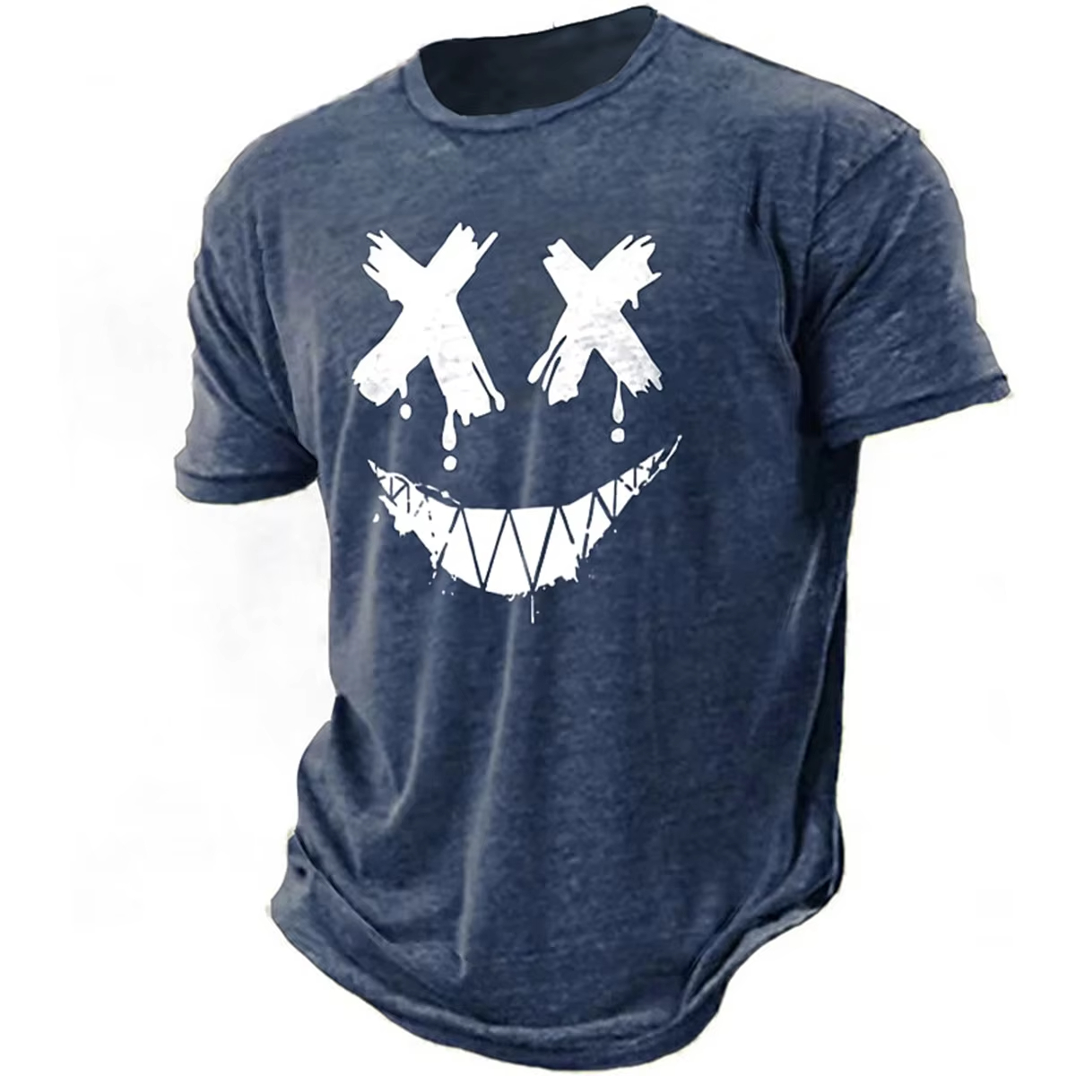 Men's 3D smiling T-shirt paire - đánh giá và giá Street Fashion Definition
