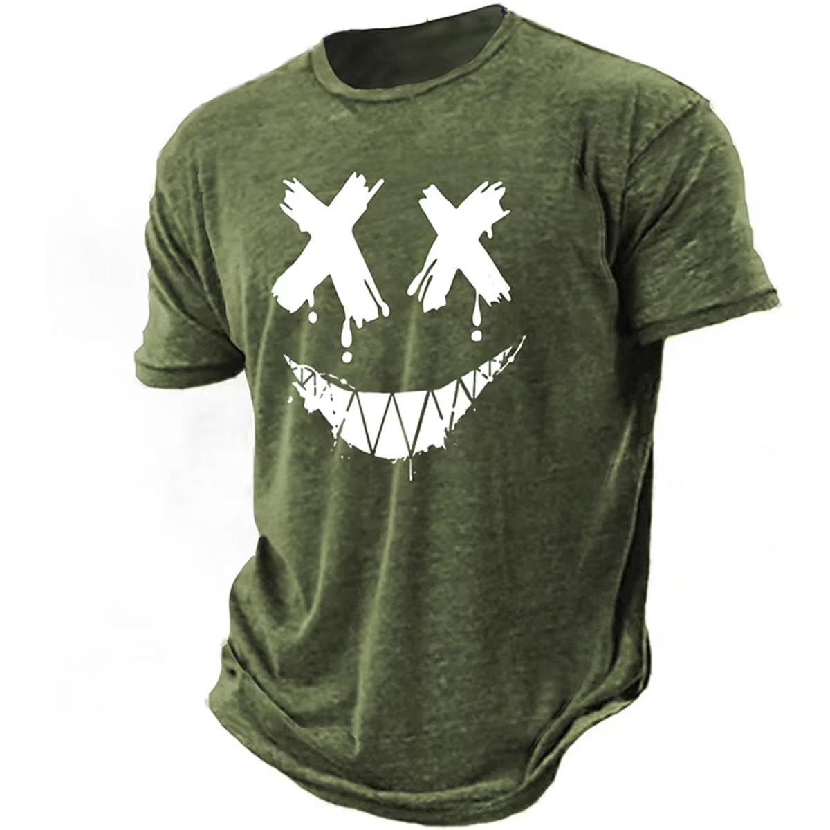 Men's 3D smiling T-shirt paire - đánh giá và giá Street Fashion Definition