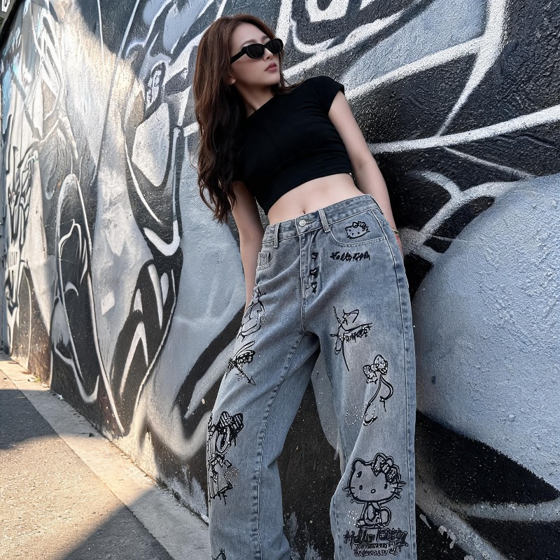 Cute Keiokitty Rhinestone Graf - đánh giá và giá Street Fashion Of Japan