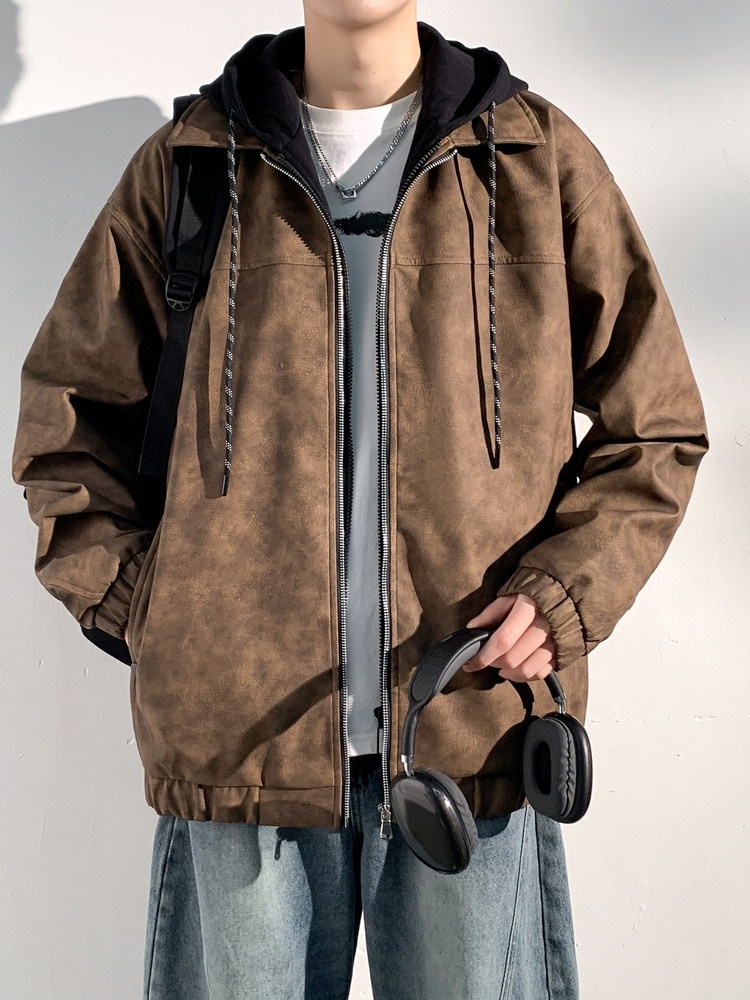 Mens Jacket Coat Asian Fleeced - đánh giá và giá Street Fashion Asian Men