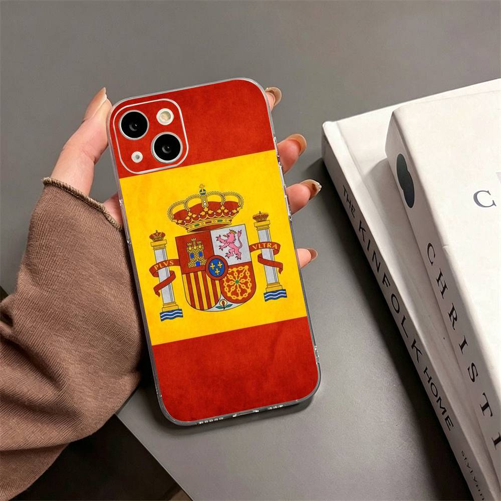 S-Spain Spanish Flag Art  Phon - đánh giá và giá Street Fashion Official