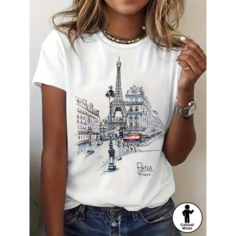 Paris France Eiffel Tower Sket - đánh giá và giá Street Fashion In Paris