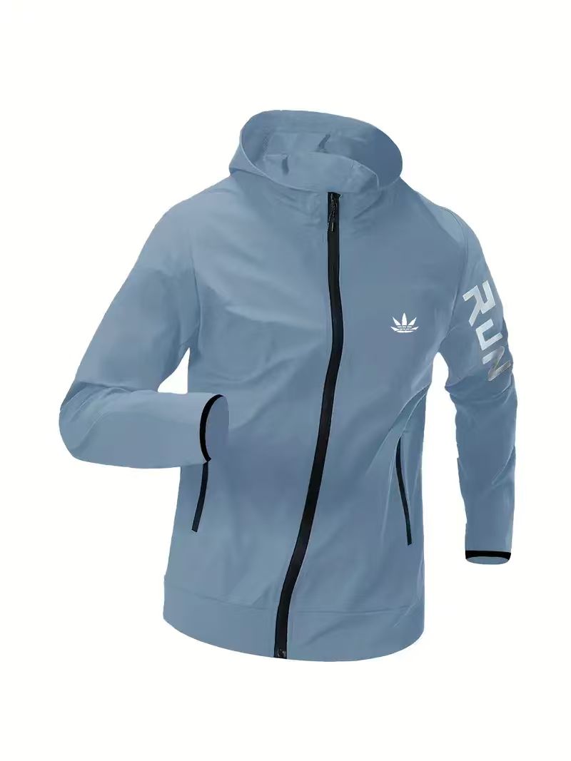 Mens Run Hooded Windbreaker Ja - đánh giá và giá Reflective Jacket Running