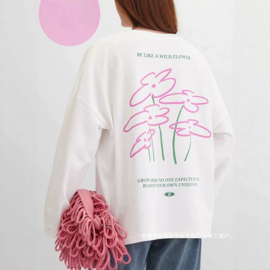 Sweet Preppy Campus Minimal Li - đánh giá và giá Longline Tee Oversized