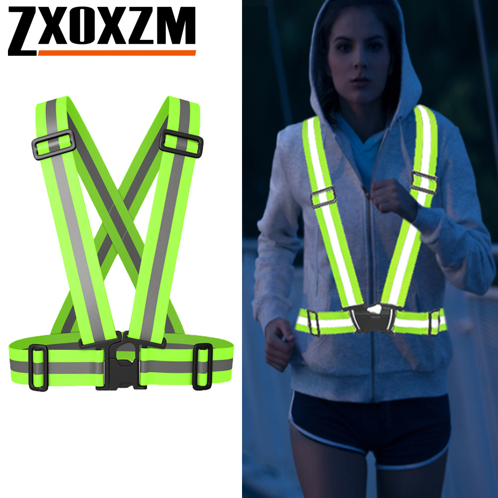 1Pcs Night Running Vest High V - đánh giá và giá Reflective Jacket Running