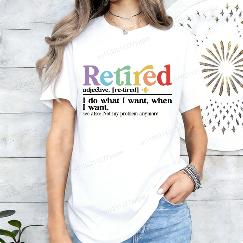 Funny Retirement Tee Retired D - đánh giá và giá Street Fashion Definition