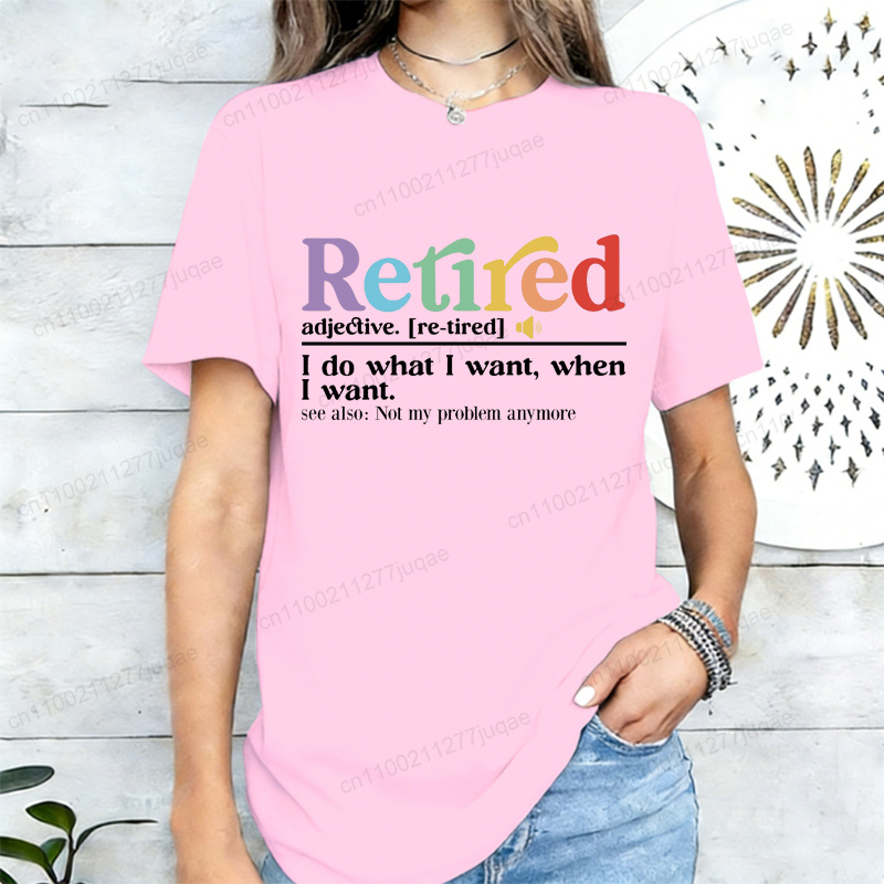 Funny Retirement Tee Retired D - đánh giá và giá Street Fashion Definition