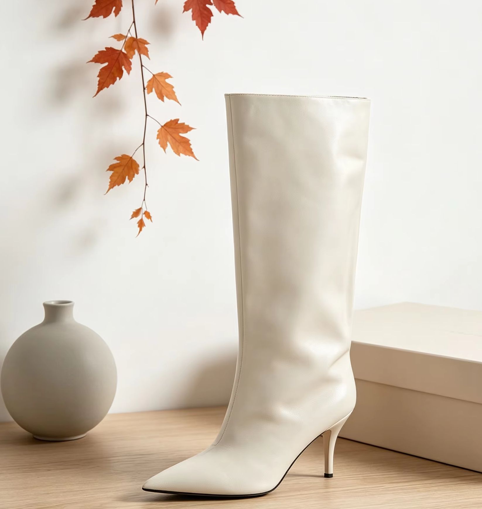 Slouch Wide Cuff Knee High Boo - đánh giá và giá Street Fashion Winter