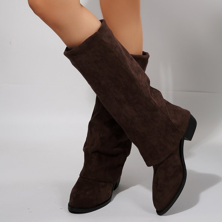 Women's Knee High Boots Autumn - đánh giá và giá Street Fashion Winter