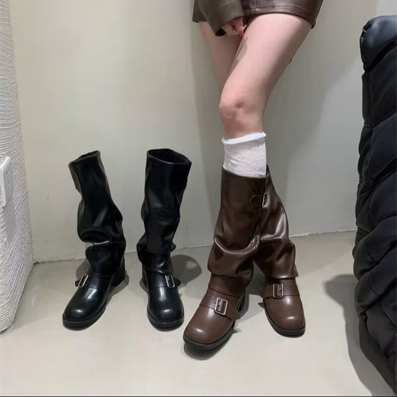 2025Woman Boots Knee High Plat - đánh giá và giá Street Fashion Trends