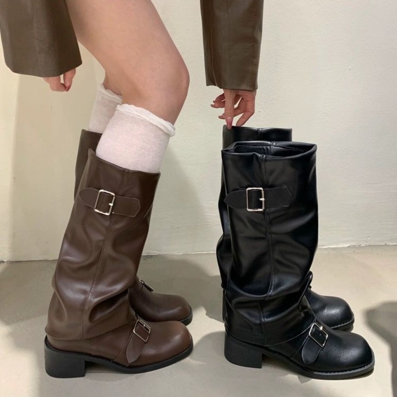 2025Woman Boots Knee High Plat - đánh giá và giá Street Fashion Trends