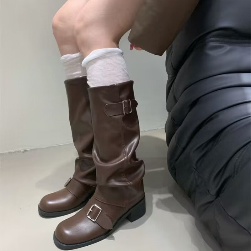 2025Woman Boots Knee High Plat - đánh giá và giá Street Fashion Trends