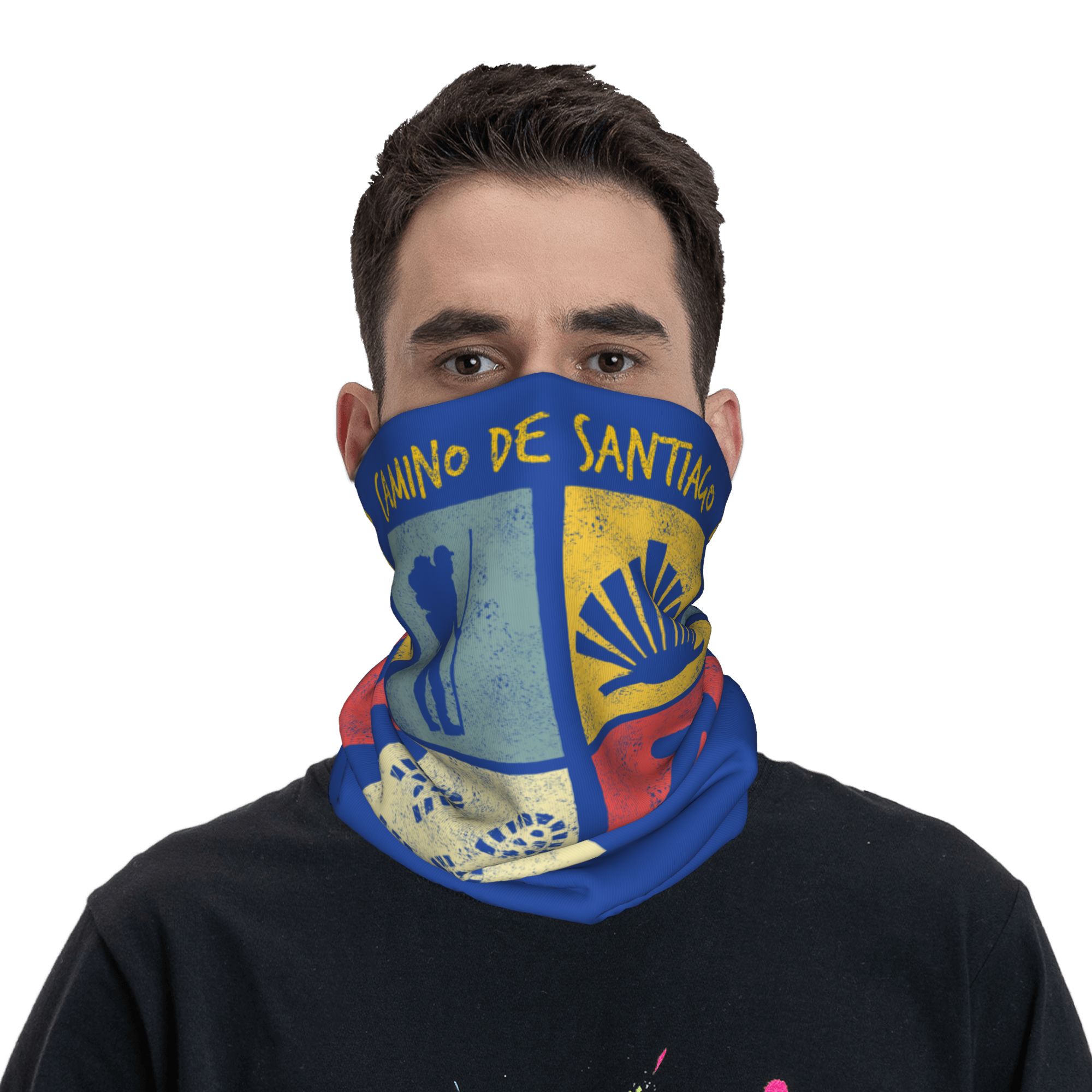Camino de Santiago Way of St J - đánh giá và giá Bandana Multi Way