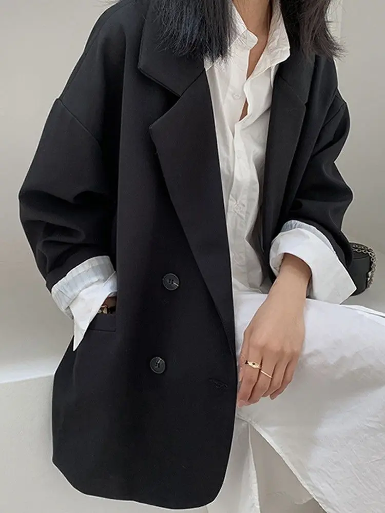Vintage Brown Blazer Women Ele - đánh giá và giá Street Fashion Official