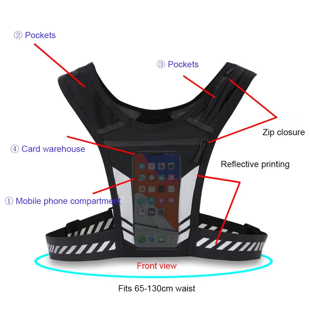 OSSOHH 1Pcs Running Vest, Ultr - đánh giá và giá Reflective Jacket Running