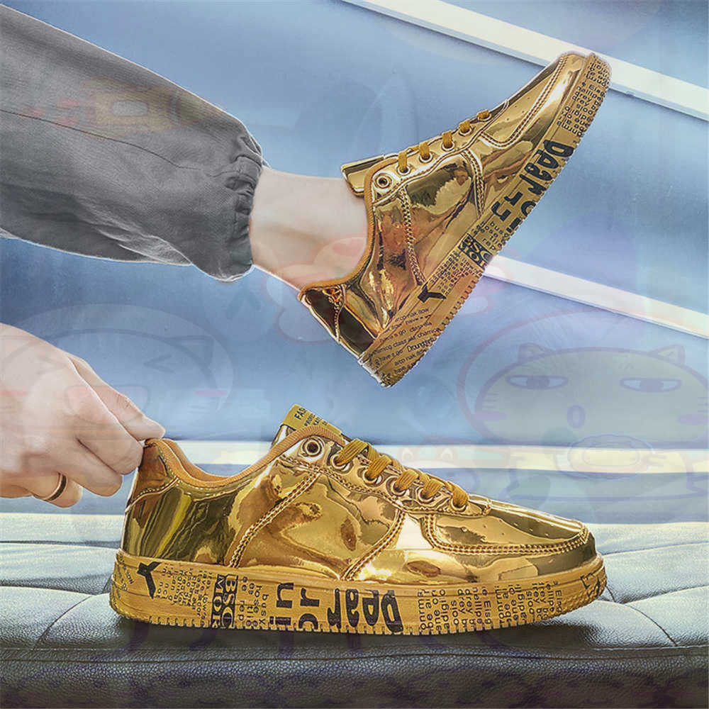 Round Foot Size 45 Sneakers Wh - đánh giá và giá Street Fashion Asian Men