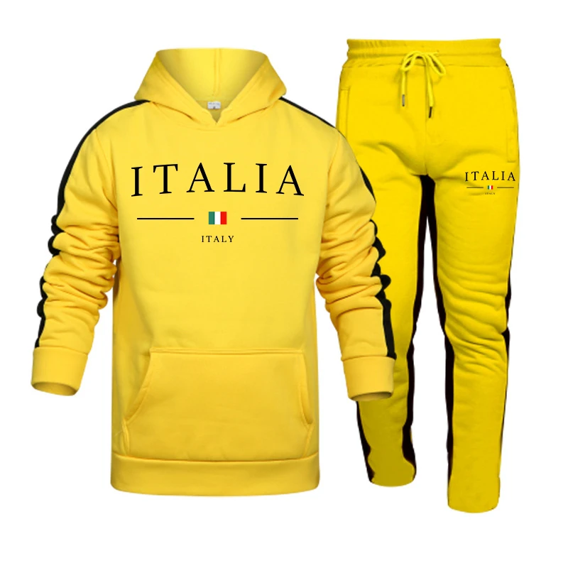 Men's Tracksuit 2 Pcs Sets Fas - đánh giá và giá Street Fashion Winter