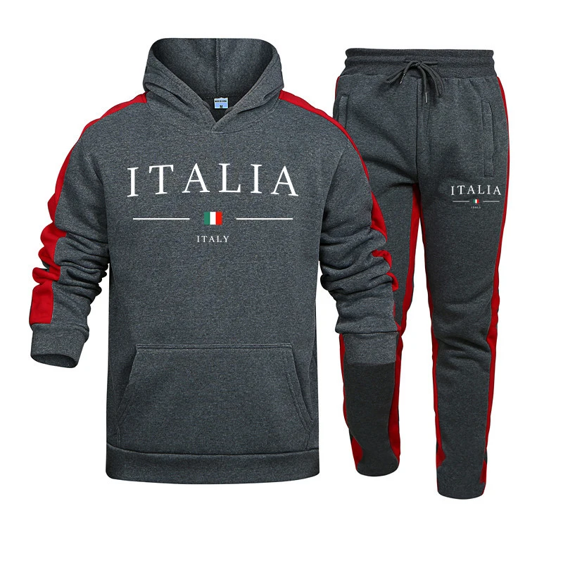 Men's Tracksuit 2 Pcs Sets Fas - đánh giá và giá Street Fashion Winter