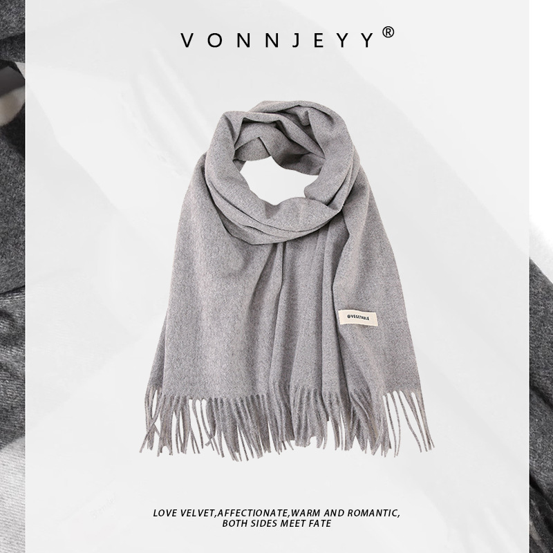 Unisex Thermal Scarf in Charco - đánh giá và giá Street Fashion Asian Men