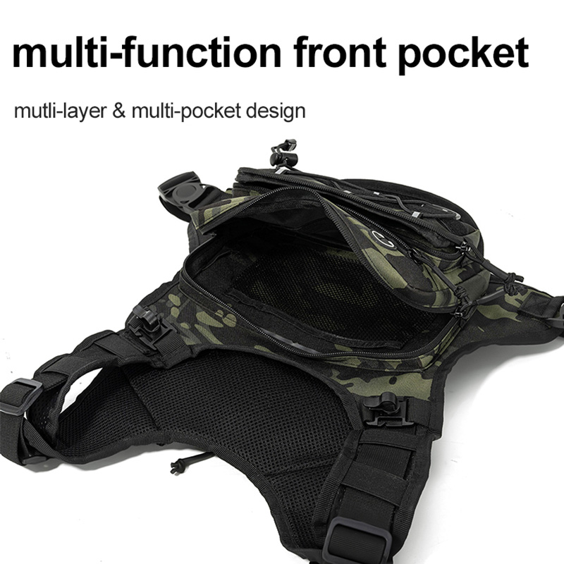 Tactical Bag Front Chest Rig V - đánh giá và giá Reflective Jacket Running