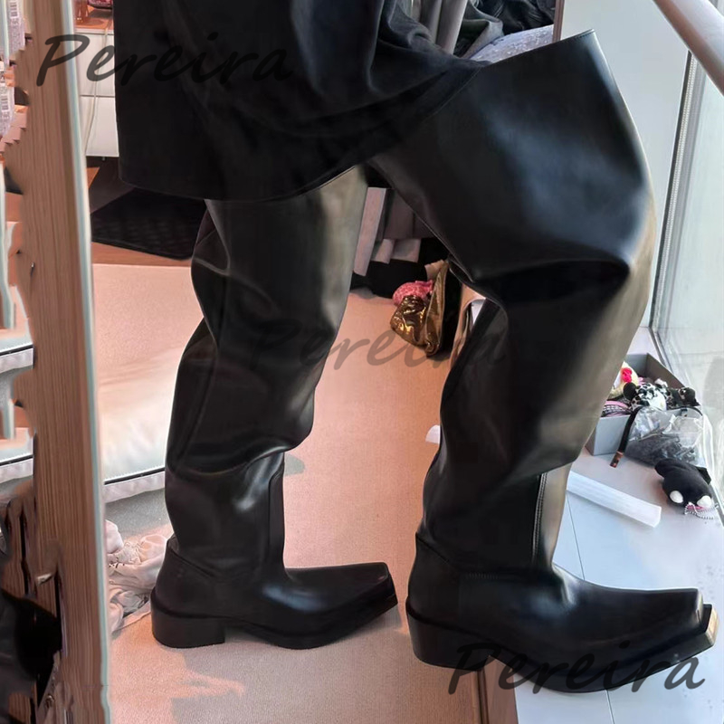 Thick Soled Over The Knee Boot - đánh giá và giá Street Fashion Rome