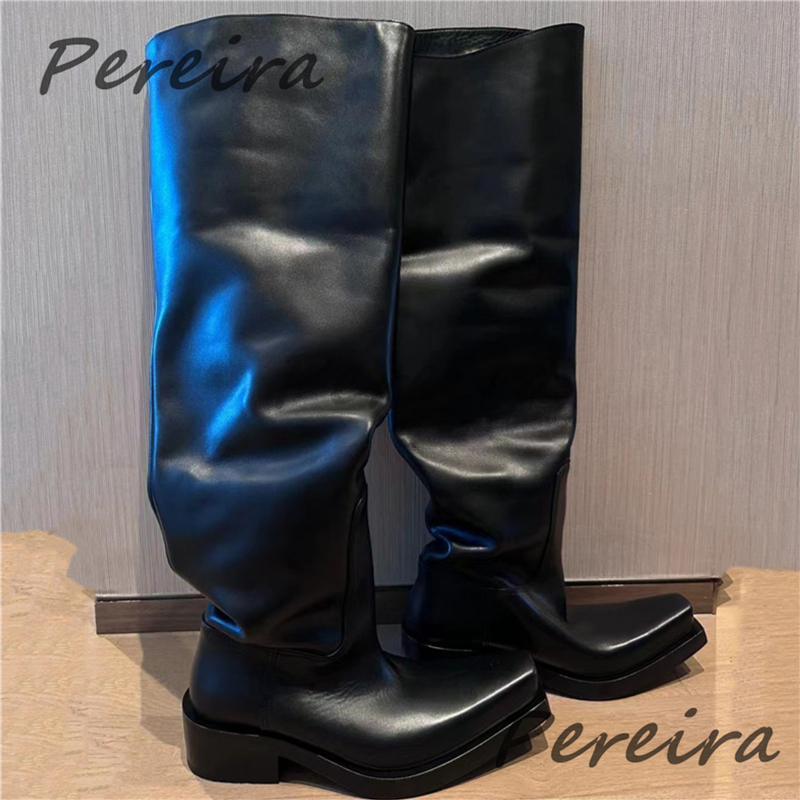 Thick Soled Over The Knee Boot - đánh giá và giá Street Fashion Rome