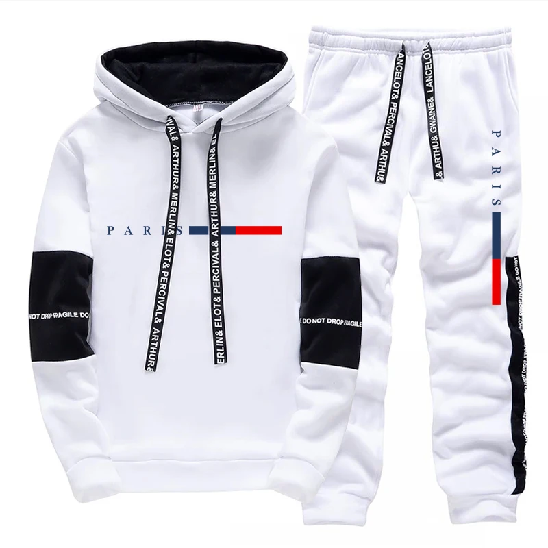 Men's Set/Hoodie/Pants Paris F - đánh giá và giá Street Fashion Winter