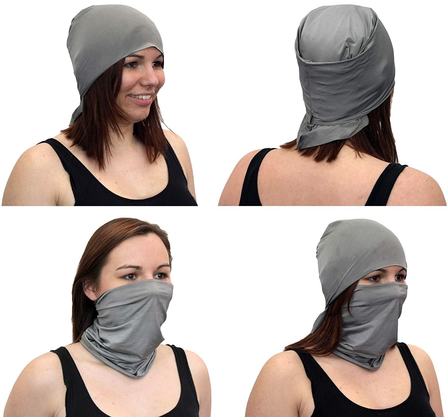EMF Bảo Vệ Bạc Sợi Vải Đa Năng - đánh giá và giá Bandana Multi Way