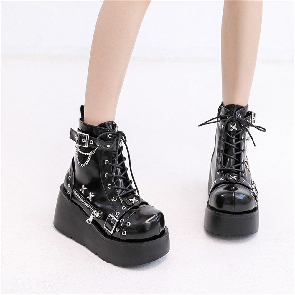 Brand New Ladies Goth Platform - đánh giá và giá Street Fashion Goth