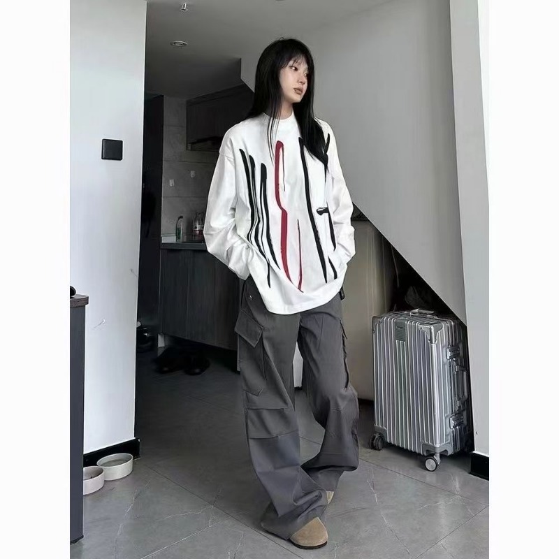 Women Oversized Crew Neck Abst - đánh giá và giá Longline Tee Oversized