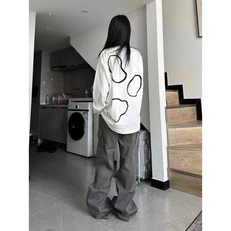 Women Oversized Crew Neck Abst - đánh giá và giá Longline Tee Oversized
